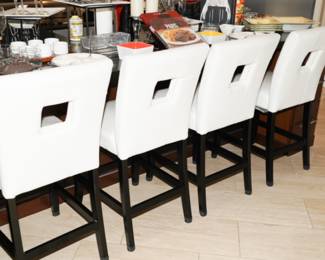 Coaster Newbridge 24" counter chairs x 4