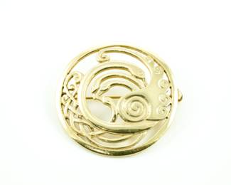 14k brooch