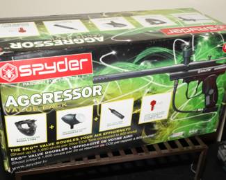 Spyder aggressor paintball gun