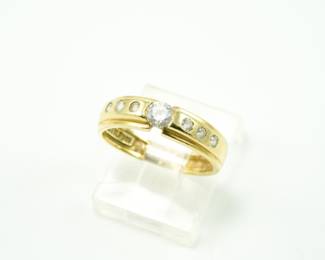 14k & diamond ring