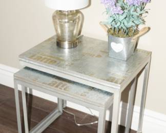 Iron nesting tables