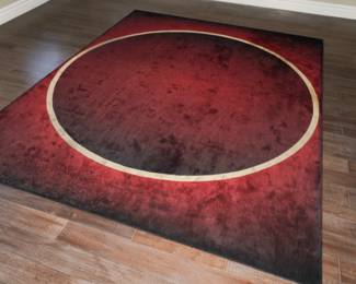Decorative floor rug