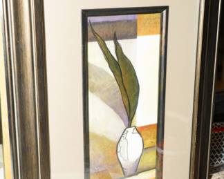 Decorative wall prints x 2