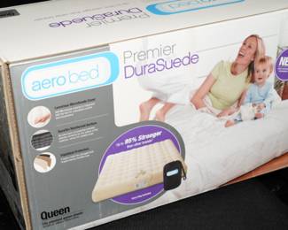 AeroBed Premier Dura Suede air bed