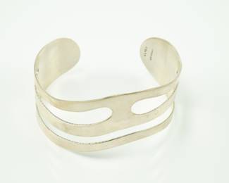 Sterling cuff bracelet