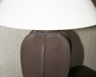 Ceramic table lamps x 2