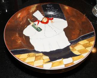 Sakura al Dente dessert plates x 4