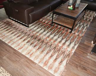Decorative floor rug