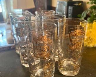 Bar Glasses- Set of 6- $42