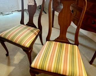 Set of 6 Queen Anne Chairs- $495