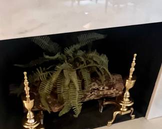 Brass Andirons- $150