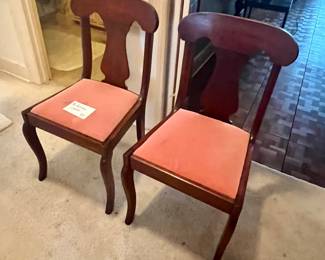 Pair of Antique Chairs- $80