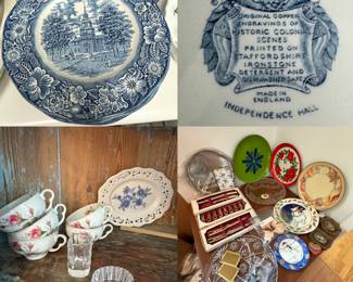 Liberty Blue plates, Independence Hall