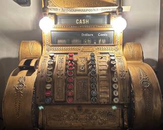 1915 National Cash Register with original lights, works! $2000 obo. First come first served must have ticket