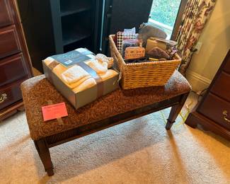 Bed bench, New purses and wallets