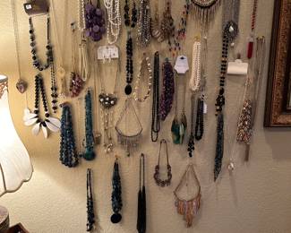 Costume Necklaces and earrings