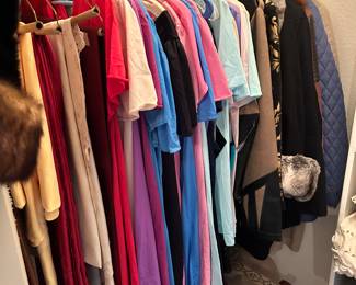 Night gowns, womens coats and jackets