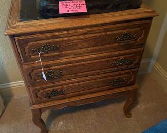 Antique Oak French chest