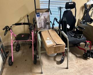 Lots of wheelchairs and walkers!