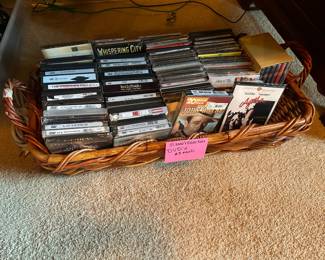 Tons of DVD's