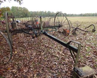 Antique Hay Rake