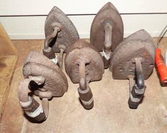Antique Cast Iron Sad Irons