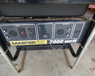 Master 7000 Watt Generator See Next 3 pics