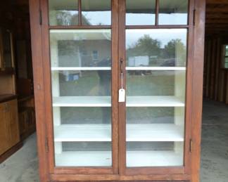 LARGE Antique Display Cabinet/Pie Safe (See next Pic)