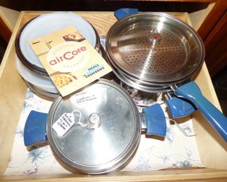 NEW Air Core Cookware Set  with Canvas Carriers (See Next Pic)
