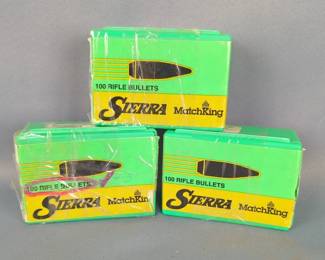 Sierra 30 Cal 155 gr HPBT Bullets, Approx Qty 300
