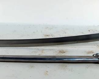 Civil War Replica Sword Marked India, 33.5" Blade, In Scabbard