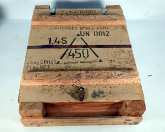 Russian 7.62x39 Ammo, Approx 1200 Rds, In Sealed Wood Crate