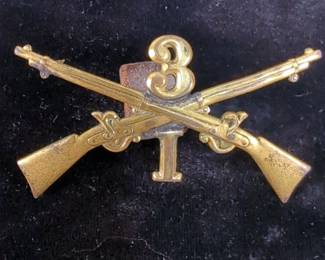 Civil War 3rd Infantry Insignia 