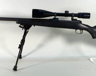 Savage 110 30-06 Sprg Bolt Action Rifle SN# F824413, Bushnell Scope, Bipod