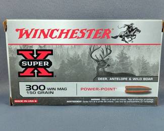 Winchester Super X 300 Win Mag Ammo, Approx 20 Rds