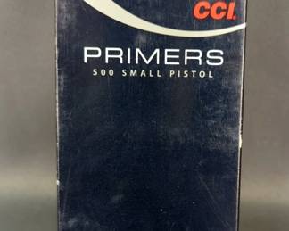 CCI Small Pistol Primers No. 500, Approx Qty 1000