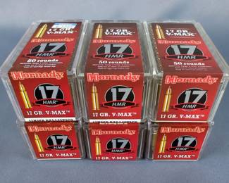 Hornady 17 HMR Ammo, Approx 300 Rds