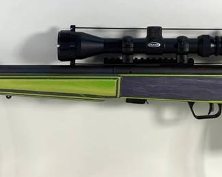 Savage Mark II .22 LR Bolt Action Rifle SN# 4227736, Weaver 3-9x Scope