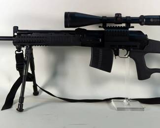 VEPR / WPA 645611610172 7.62x54R Rifle SN# 13VTP0723, 20.5" Bbl, Burris Fullfield II 6.5-20x50 Scope With Box, Cleaning Kit, Nylon Sling, 4 Total Mags (2x10, 2x5), With Box, In Hard Case