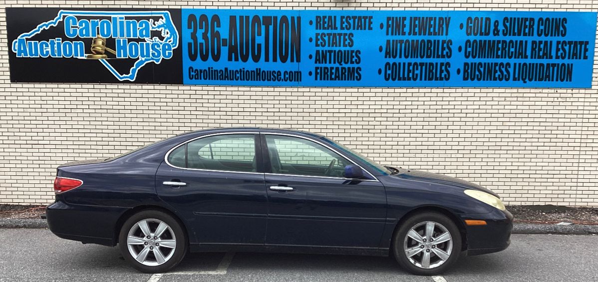 2005 LEXUS ES330 4 DOOR SEDAN, GOOD RUNNING CONDITION, 90% TREAD ON 4 TIRES, PREMIUM SOUND, SUNROOF, 5 SPEED AUTOMATIC, HAS DAMAGE TO THE FRONT BUMPER, REF. PICS. VIN: JTHBA30g955131733
Miles: 179509
Engine: 3.3 LITER V6
Color: DARK BLUE