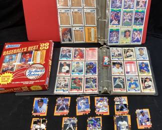 ASSORTED BASEBALL CARDS, 1990 UPPER DECK, 1990 SCORE, 1990 DONRUSS, 1988 DONRUSS