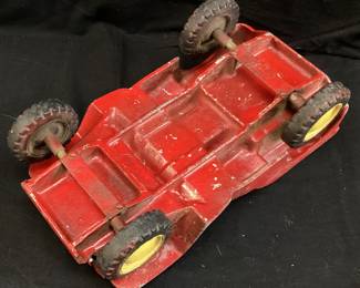 1940s MARX PRESSED STEEL WILLYS JEEP