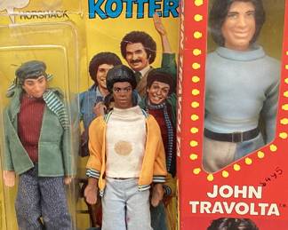 (3) TWO WELCOME BACK KOTTER & JOHN TRAVOLTA DOLL
