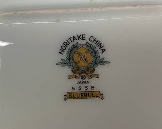 NORITAKE CHINA BLUEBELL SERVING PLATTER