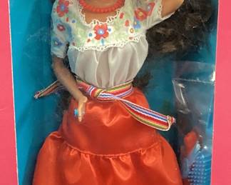 1988 DOLLS OF THE WORLD MEXICAN BARBIE D