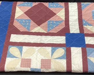 QUILTED BEDSPREAD, 86 W