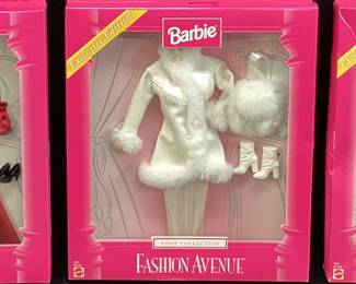 (3) FASHION AVENUE BARBIE OUTFITS