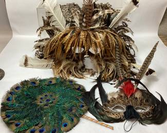 FEATHER MASKS
