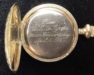 ANTIQUE WALTHAM MINI POCKETWATCH