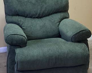 GREEN ROCKER RECLINER